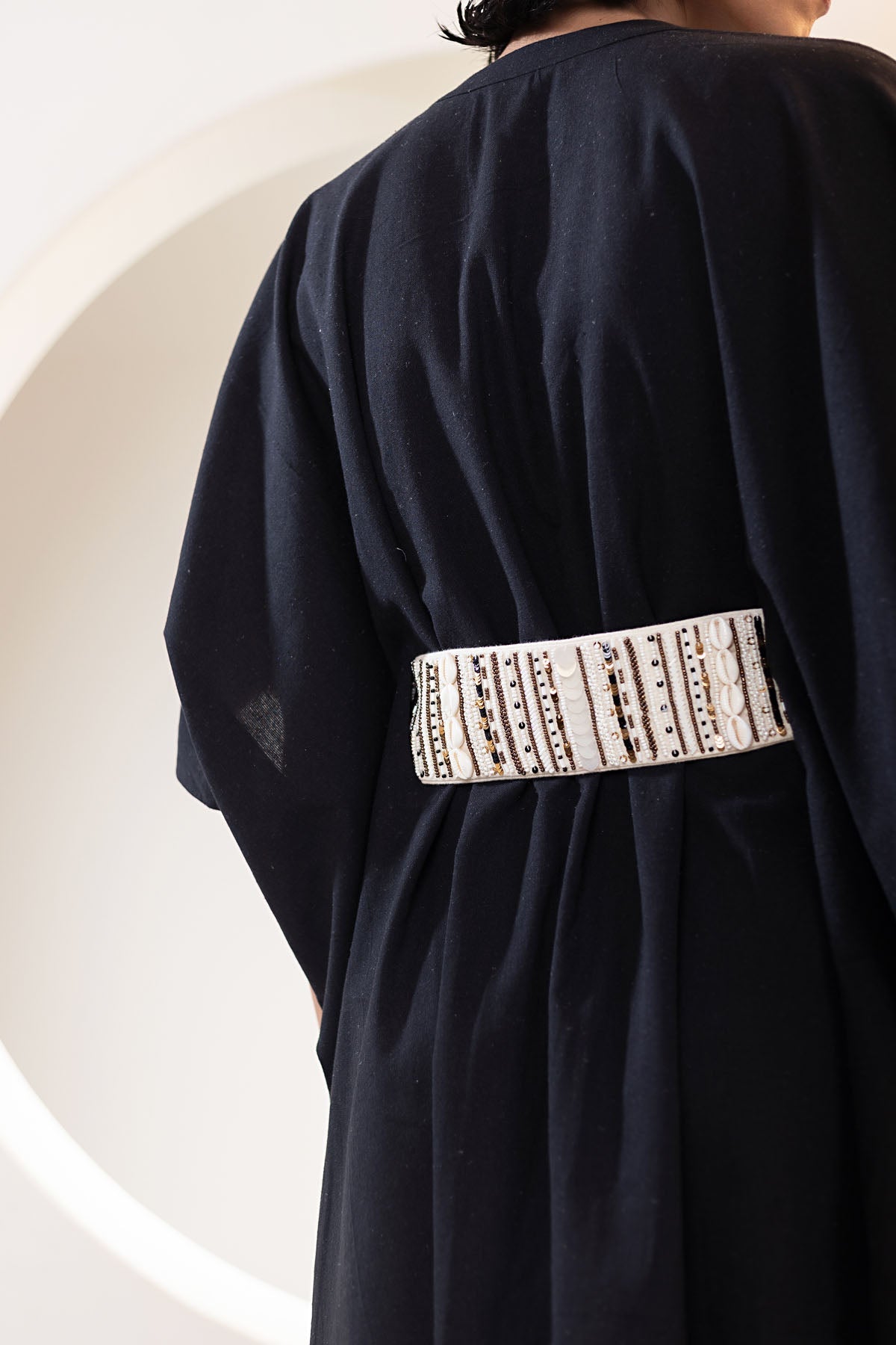 Buy Kusmi Boho Chic for Every Adventure: Embroidered Belt at Scrollnshops